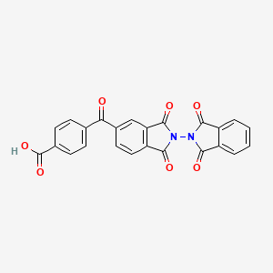 4-[(1,1',3,3'-tetraoxo-1,1',3,3'-tetrahydro-2,2'-biisoindol-5-yl)carbonyl]benzoic acid
