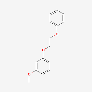 molecular formula C15H16O3 B5179209 1-methoxy-3-(2-phenoxyethoxy)benzene 