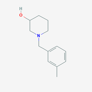 molecular formula C13H19NO B5179236 1-(3-methylbenzyl)-3-piperidinol 
