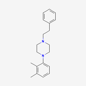 1-(2,3-dimethylphenyl)-4-(2-phenylethyl)piperazine