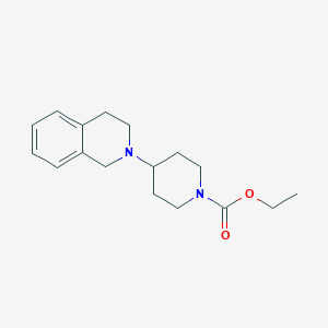 ethyl 4-(3,4-dihydro-2(1H)-isoquinolinyl)-1-piperidinecarboxylate