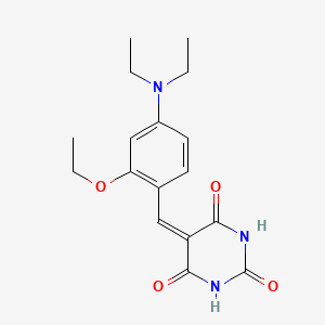 5-[4-(diethylamino)-2-ethoxybenzylidene]-2,4,6(1H,3H,5H)-pyrimidinetrione