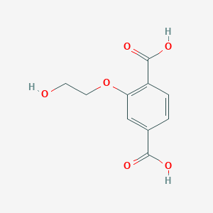 B051800 1,4-Benzenedicarboxylic acid, 2-(2-hydroxyethoxy)- CAS No. 111822-80-1