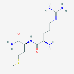 B051801 (2S)-2-Amino-N-[(2S)-1-amino-4-methylsulfanyl-1-oxobutan-2-yl]-5-(diaminomethylideneamino)pentanamide CAS No. 121185-77-1