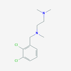 molecular formula C12H18Cl2N2 B5181097 (2,3-dichlorobenzyl)[2-(dimethylamino)ethyl]methylamine 