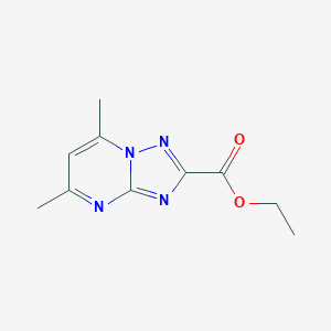 B051815 Ethyl 5,7-dimethyl-[1,2,4]triazolo[1,5-a]pyrimidine-2-carboxylate CAS No. 114040-29-8