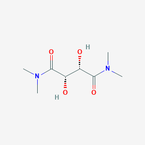molecular formula C8H16N2O4 B051820 (S,S)-(-)-2,3-二羟基-N,N,N',N'-四甲基琥珀酰胺 CAS No. 63126-52-3