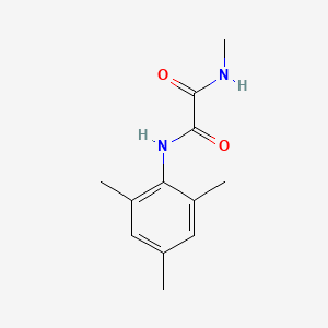 molecular formula C12H16N2O2 B5182350 N-mesityl-N'-methylethanediamide 