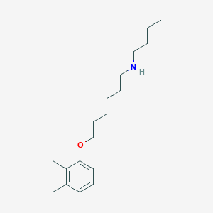 N-butyl-6-(2,3-dimethylphenoxy)-1-hexanamine