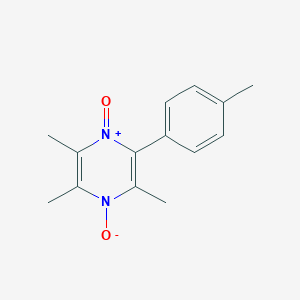 molecular formula C14H16N2O2 B5182846 2,3,5-trimethyl-6-(4-methylphenyl)pyrazine 1,4-dioxide 
