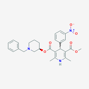 molecular formula C28H31N3O6 B051830 苯尼地平 CAS No. 119065-60-0