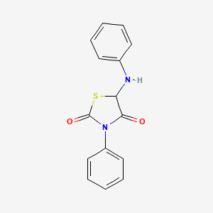 5-anilino-3-phenyl-1,3-thiazolidine-2,4-dione