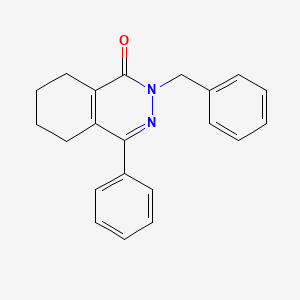 molecular formula C21H20N2O B5184161 2-benzyl-4-phenyl-5,6,7,8-tetrahydro-1(2H)-phthalazinone 