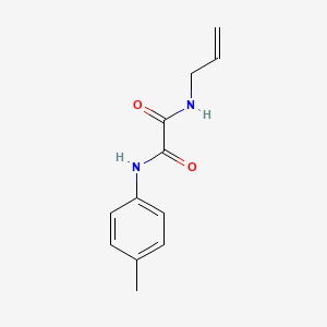 molecular formula C12H14N2O2 B5184377 N-allyl-N'-(4-methylphenyl)ethanediamide 