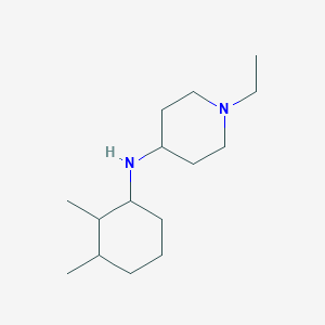 molecular formula C15H30N2 B5185012 N-(2,3-dimethylcyclohexyl)-1-ethyl-4-piperidinamine 
