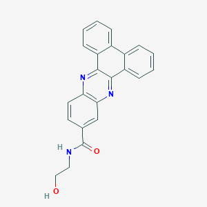 N-(2-hydroxyethyl)dibenzo[a,c]phenazine-11-carboxamide