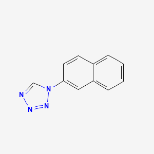 molecular formula C11H8N4 B5185273 1-(2-naphthyl)-1H-tetrazole 