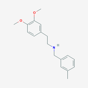 molecular formula C18H23NO2 B5185347 2-(3,4-dimethoxyphenyl)-N-(3-methylbenzyl)ethanamine CAS No. 353773-69-0