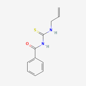 molecular formula C11H12N2OS B5185869 N-[(allylamino)carbonothioyl]benzamide 