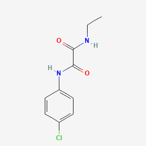 molecular formula C10H11ClN2O2 B5186227 N-(4-chlorophenyl)-N'-ethylethanediamide 