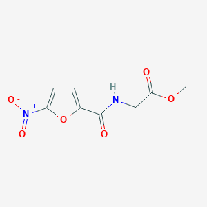 molecular formula C8H8N2O6 B5186878 methyl N-(5-nitro-2-furoyl)glycinate CAS No. 349127-21-5