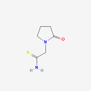 2-(2-oxo-1-pyrrolidinyl)ethanethioamide