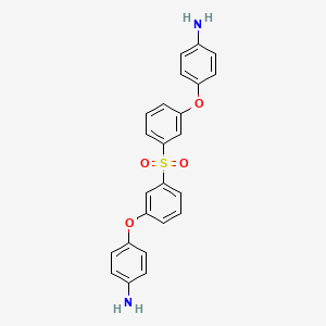 molecular formula C24H20N2O4S B5187276 4,4'-[sulfonylbis(3,1-phenyleneoxy)]dianiline 