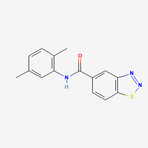 N-(2,5-dimethylphenyl)-1,2,3-benzothiadiazole-5-carboxamide