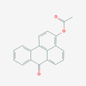 molecular formula C19H12O3 B5188299 7-oxo-7H-benzo[de]anthracen-3-yl acetate 