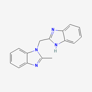 1-(1H-benzimidazol-2-ylmethyl)-2-methyl-1H-benzimidazole