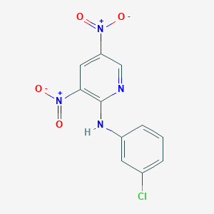 N-(3-chlorophenyl)-3,5-dinitropyridin-2-amine