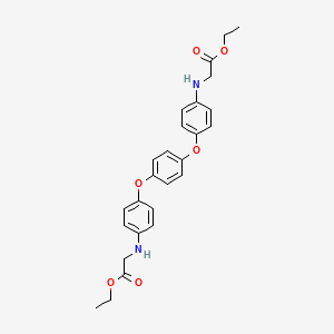 diethyl 2,2'-[1,4-phenylenebis(oxy-4,1-phenyleneimino)]diacetate