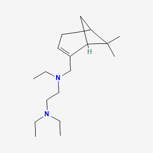 N'-[(6,6-dimethyl-2-bicyclo[3.1.1]hept-2-enyl)methyl]-N,N,N'-triethylethane-1,2-diamine