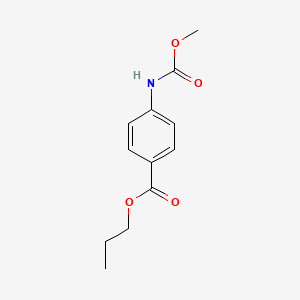 propyl 4-[(methoxycarbonyl)amino]benzoate