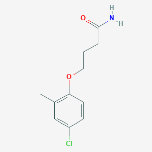 molecular formula C11H14ClNO2 B5190325 4-(4-chloro-2-methylphenoxy)butanamide 