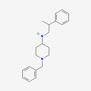 1-benzyl-N-(2-phenylpropyl)piperidin-4-amine