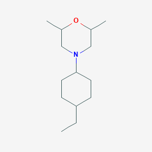 4-(4-ethylcyclohexyl)-2,6-dimethylmorpholine