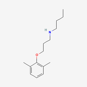 N-[3-(2,6-dimethylphenoxy)propyl]butan-1-amine