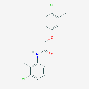 N-(3-chloro-2-methylphenyl)-2-(4-chloro-3-methylphenoxy)acetamide