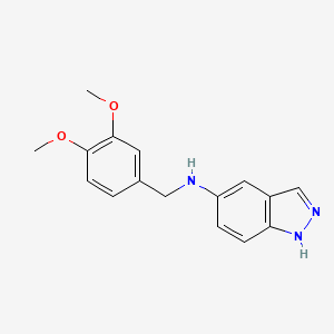 N-(3,4-dimethoxybenzyl)-1H-indazol-5-amine