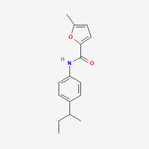 N-[4-(butan-2-yl)phenyl]-5-methylfuran-2-carboxamide