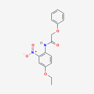 N-(4-ethoxy-2-nitrophenyl)-2-phenoxyacetamide