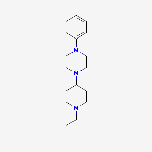 1-phenyl-4-(1-propyl-4-piperidinyl)piperazine