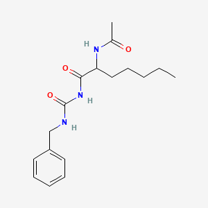 2-acetamido-N-(benzylcarbamoyl)heptanamide