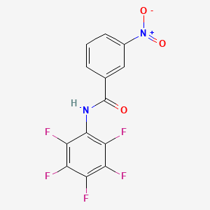 3-nitro-N-(pentafluorophenyl)benzamide