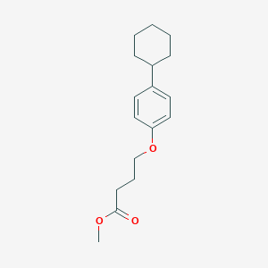 methyl 4-(4-cyclohexylphenoxy)butanoate