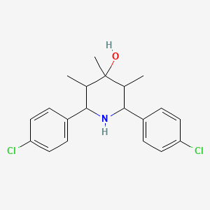 2,6-Bis(4-chlorophenyl)-3,4,5-trimethylpiperidin-4-ol