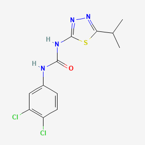 N-(3,4-dichlorophenyl)-N'-(5-isopropyl-1,3,4-thiadiazol-2-yl)urea