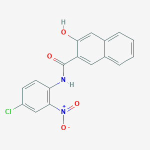 N-(4-chloro-2-nitrophenyl)-3-hydroxy-2-naphthamide