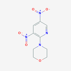 molecular formula C9H10N4O5 B5192175 4-(3,5-dinitro-2-pyridinyl)morpholine 